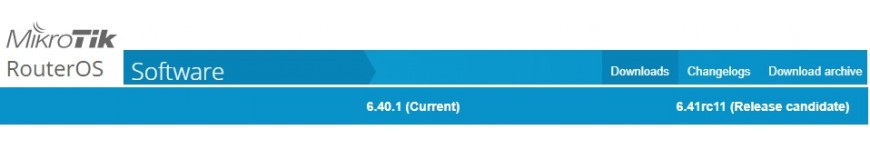 A aparut RouterOS 6.40.1!